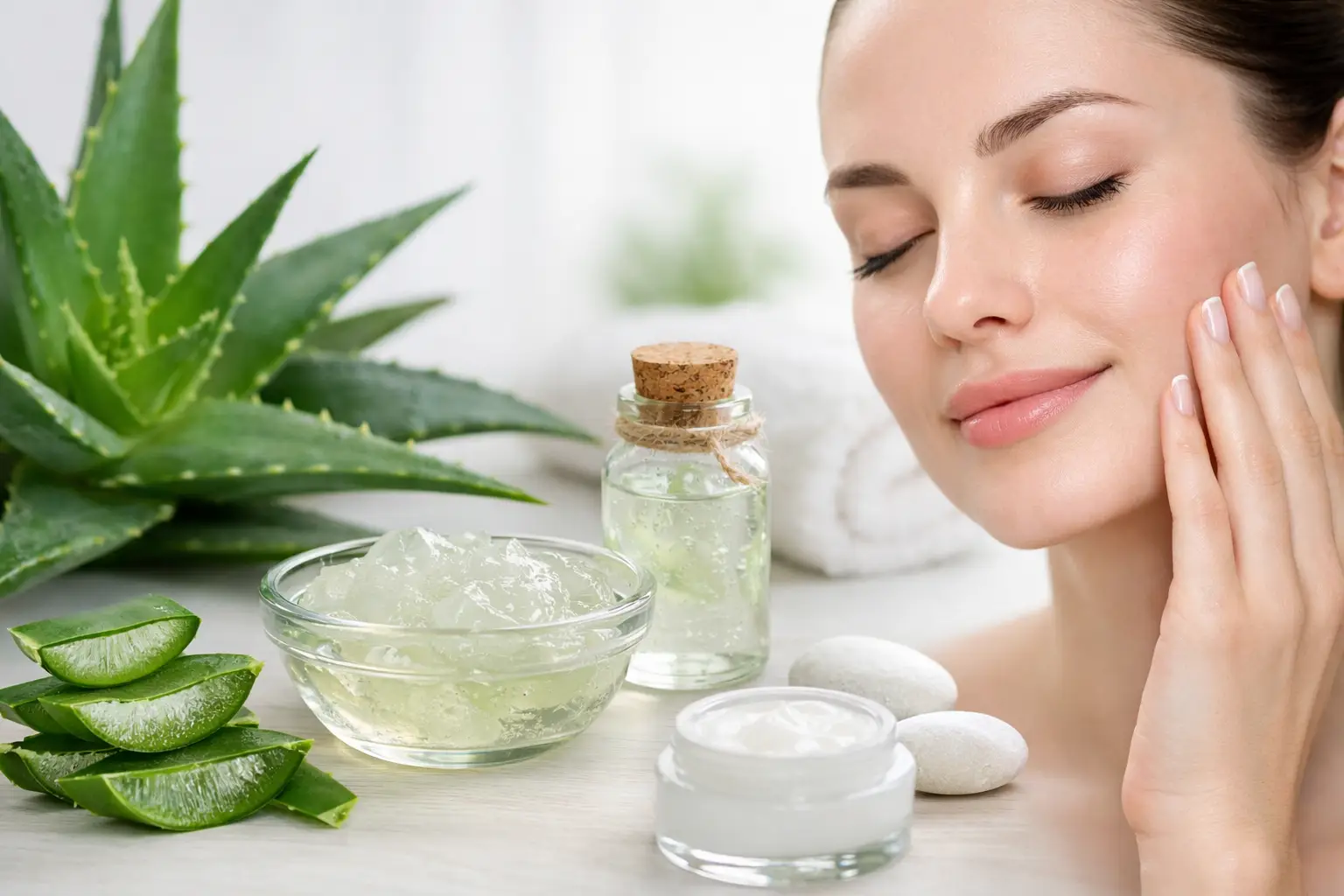 Aloe vera za osjetljivu kožu - šta stvarno pomaže